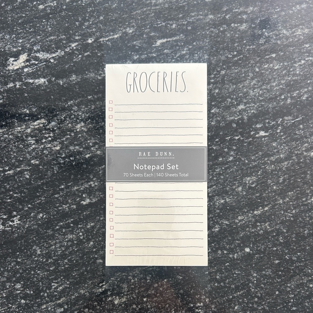 Rae Dunn Notepad Set